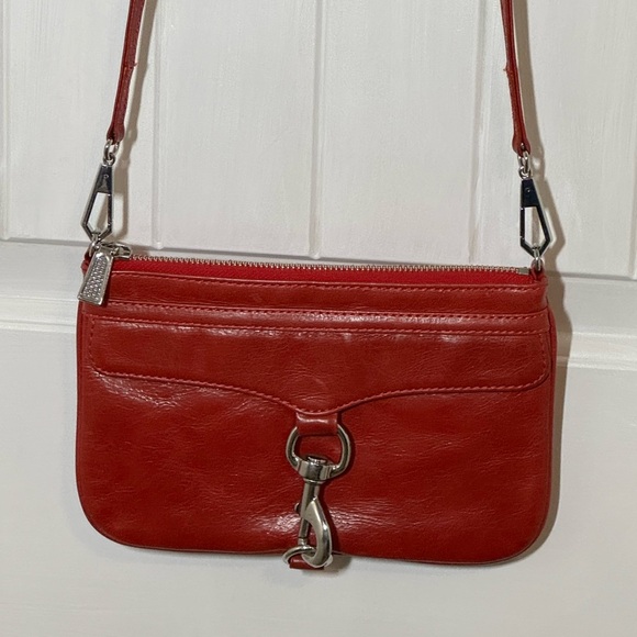 Rebecca Minkoff Red Leather CrossBody - Picture 1 of 13
